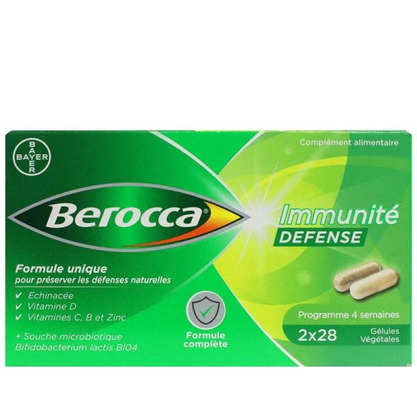 Berocca Immunité Défense Gélules