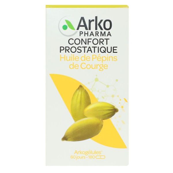 Arkogélules BIO Huile de Pépins de Courge 180 gélules