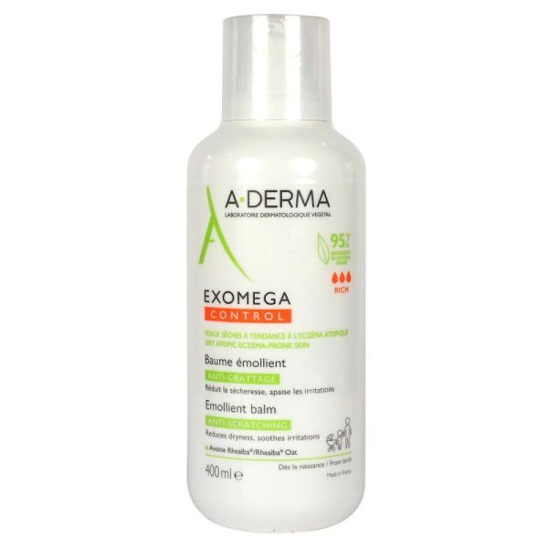 A-derma Exomega Control Baume 400ml