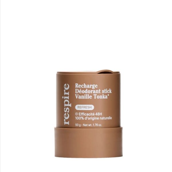 Respire Recharge Déodorant Stick Vanille Tonka 50G