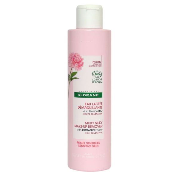 Klorane Eau lactée Démaquillante Pivoine 200ml
