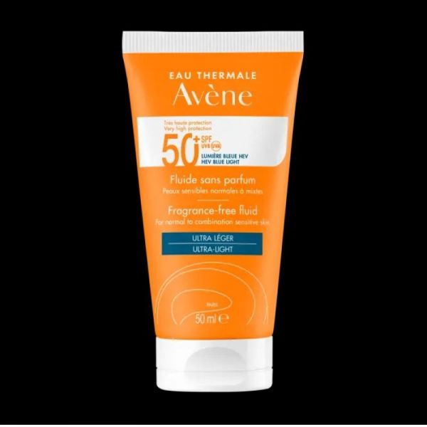 Avène Sol Spf50+ Fluide Sans/parfum 50ml