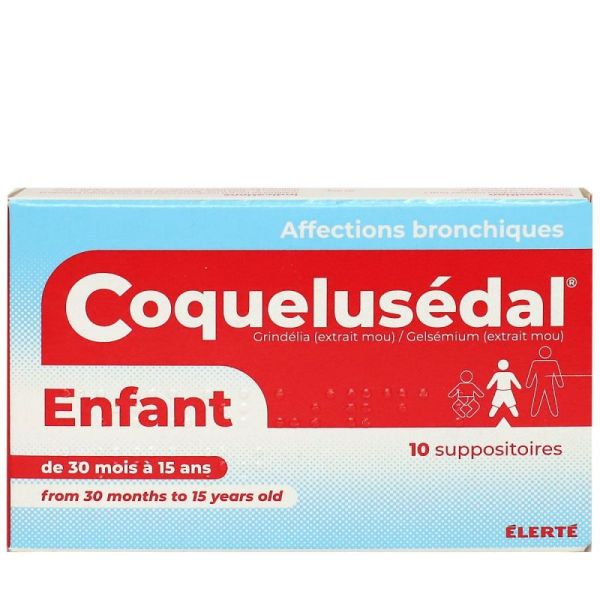Coquelusedal Enfant Suppo 10