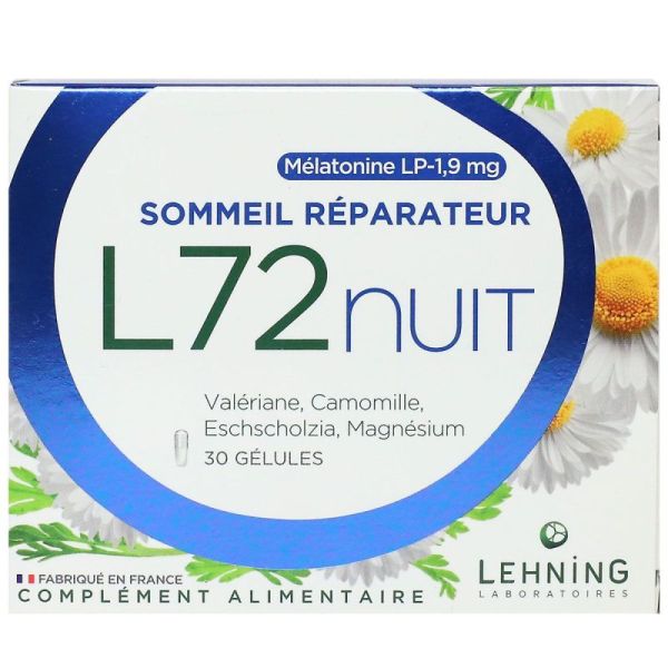 Lehning L72 Nuit 30 Gélules