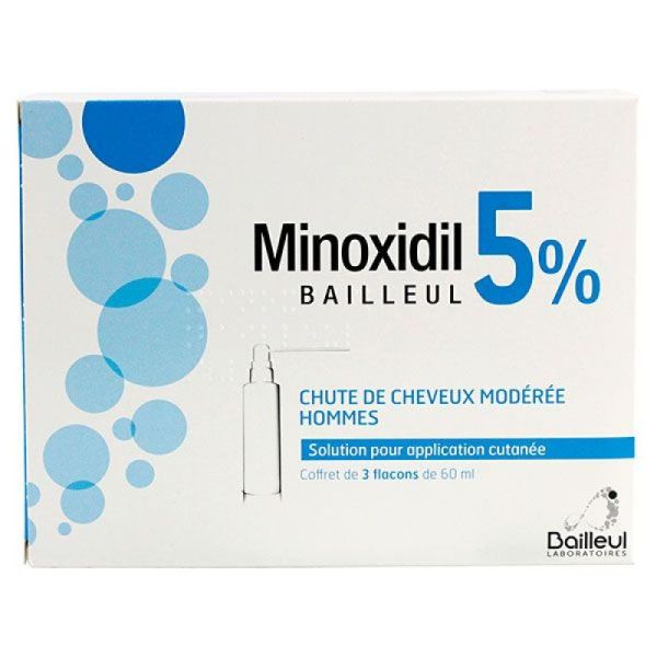 Minoxidil Bailleul Solution 3*60ml