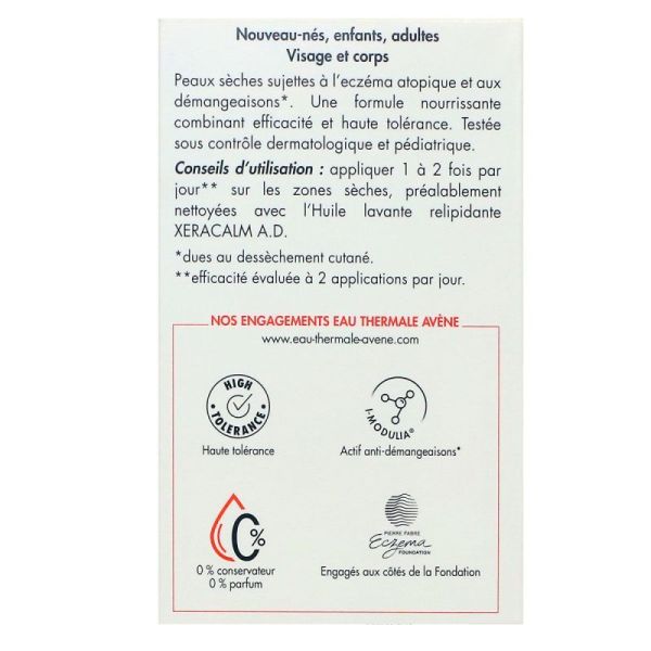 Xeracalm Ad Crème Relipidante 200ml