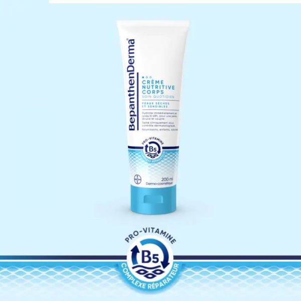Bepanthenderma Crème Nutritive Corps 200mL