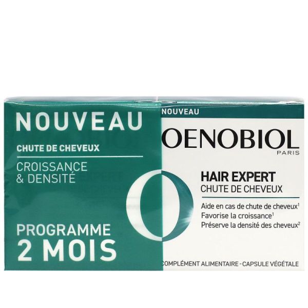 Oenobiol Hair Expert Chute Cheveux 60 caps x2