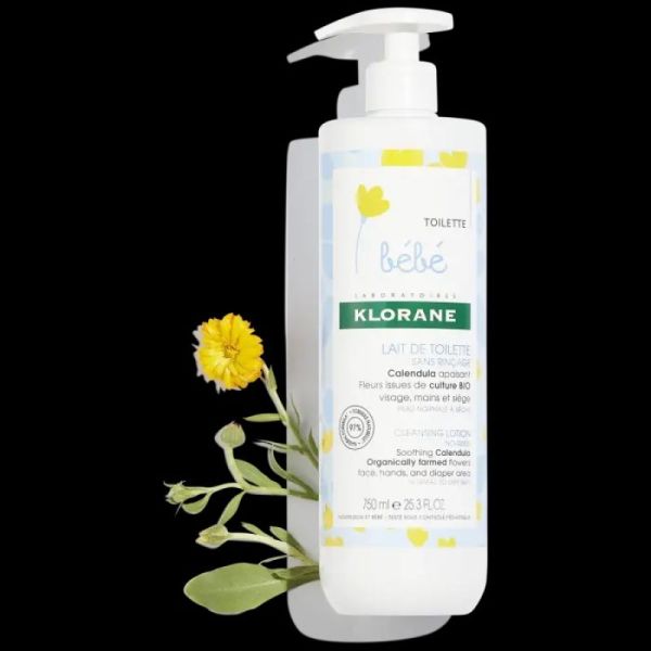 Klorane Bébé Lait Toilette 750ml