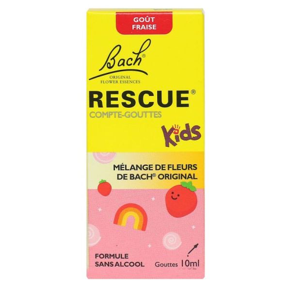 Rescue Fleurs de Bach Kids fraise 10ml