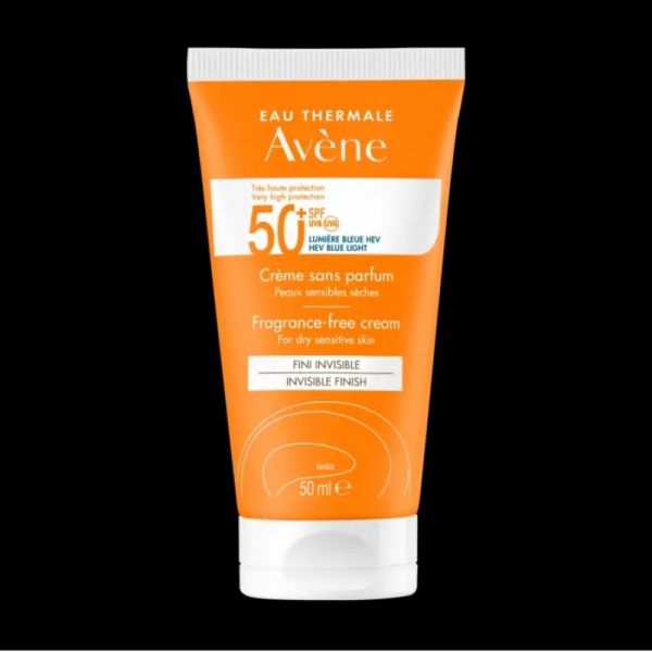 Avène Sol Spf50+ Crème Sans parfum 50ml