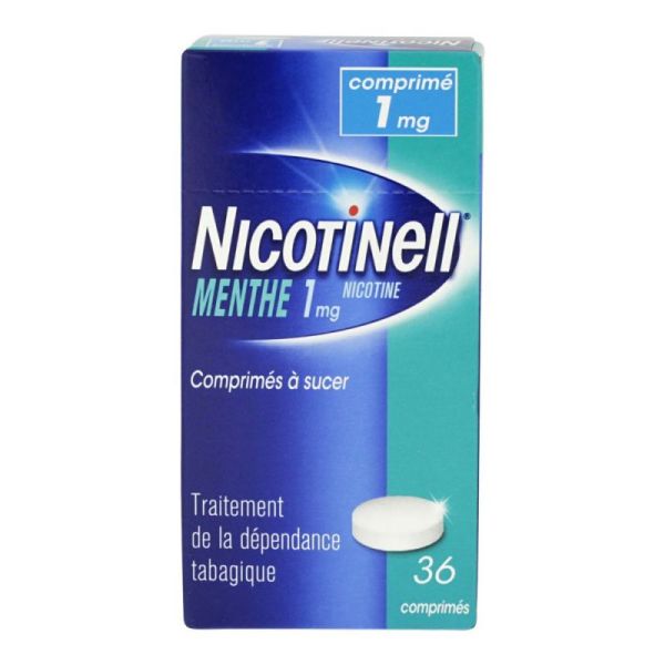 Nicotinell 1mg 36 comprimés Sucer Menthe