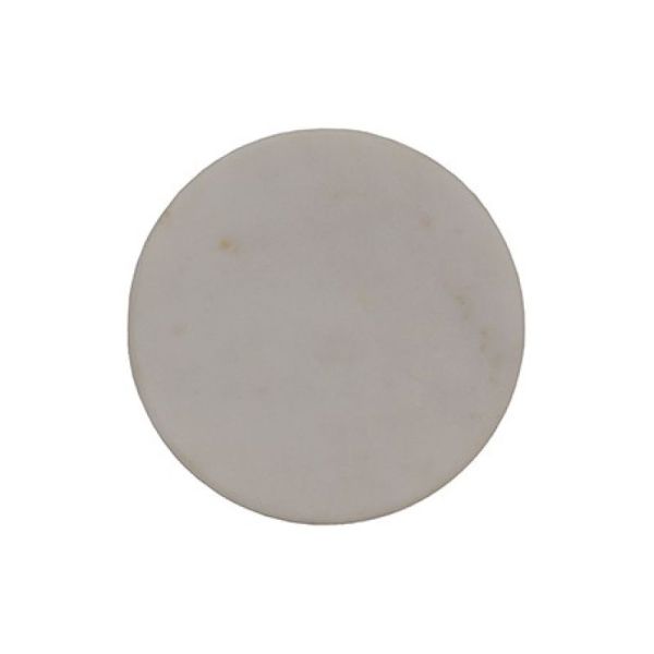 Tade Porte Savon Marbre blanc Rond