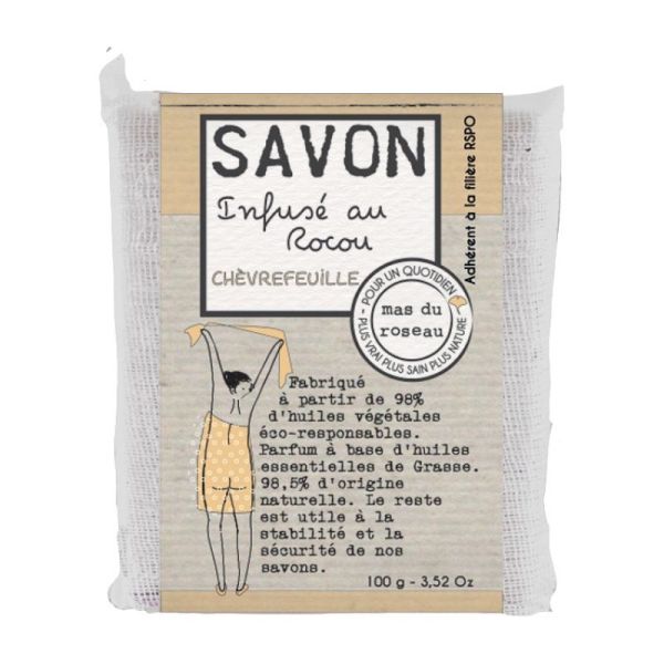 Savon Chèvrefeuille 100gr Mas Du Roseau