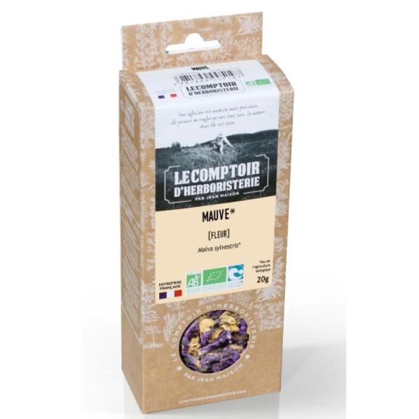 Mauve - Malva sylvestris - Fleurs 20g