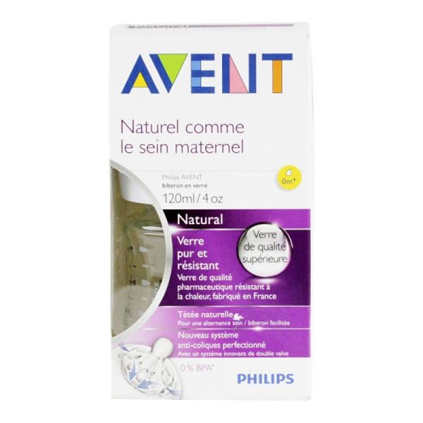 Bib Avent Natural Verre 120ml