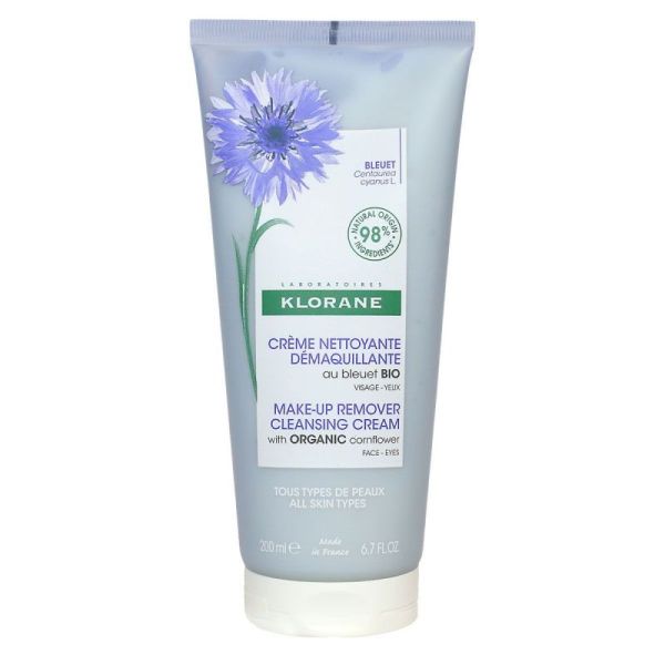 Klorane Crème Nettoyante Démaquillante 200ml