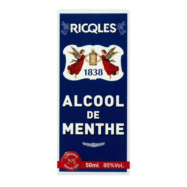 Ricqles Alcool Menthe Flacon 50ml