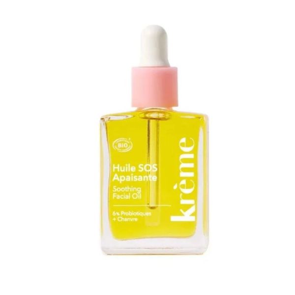 Krème huile Sos équilibrante Apaisante Bio 30ml
