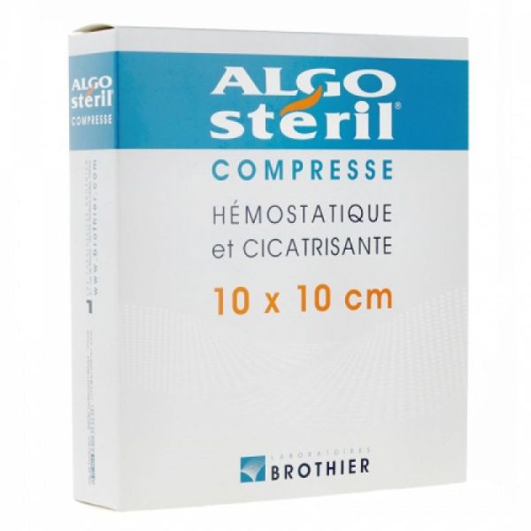 Algosteril Compresse 10x10cm B/10