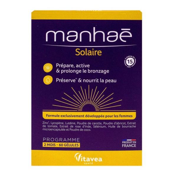 Manhae Solaire 60 Gélules