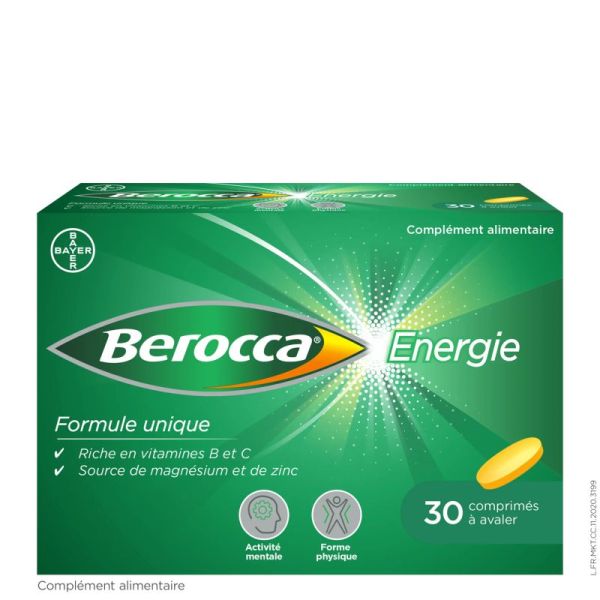 Berocca Energie 30 Cpr Pellicule