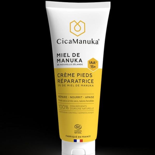 Cicamanuka Crème Pieds Réparatrice Iaa15+ 75ml