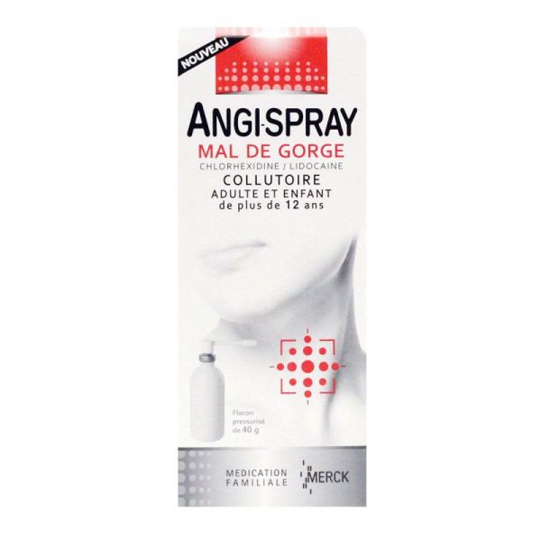 Angispray Mal/gorge Collutoire