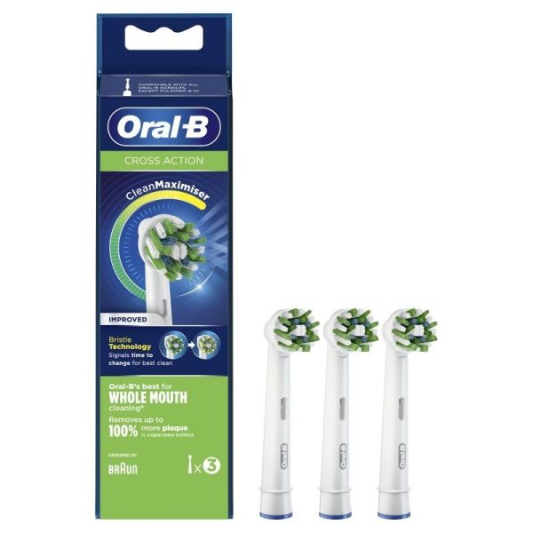 Brossettes recharges Oral-b Bross Cross Action X3