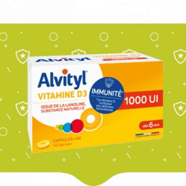 Alvityl Vitamine D3 Caps 60