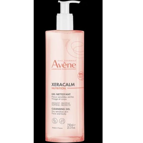 Avene Xeracalm Nutrition Gel Nettoyant 700 mL
