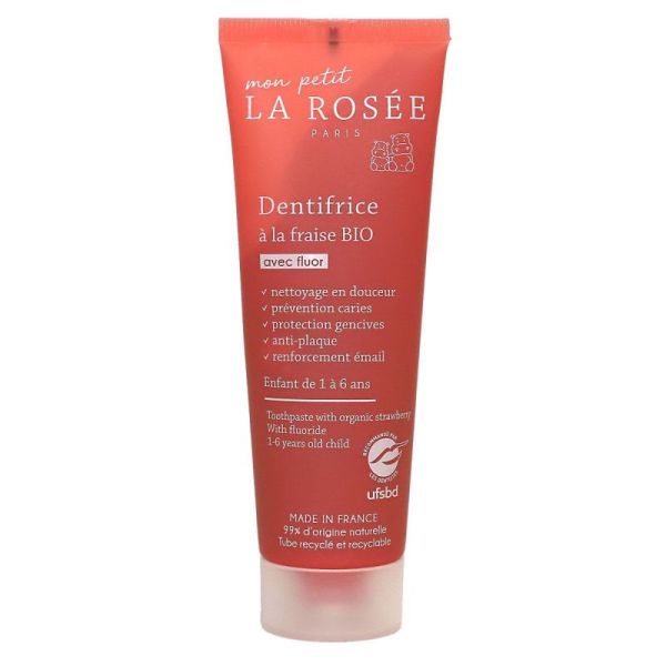 Mon Petit La Rosée Dentifrice Fraise 50mL